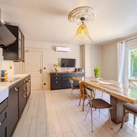 Villa House, Garden, Air Conditioning, Parking - Center Montpellier
